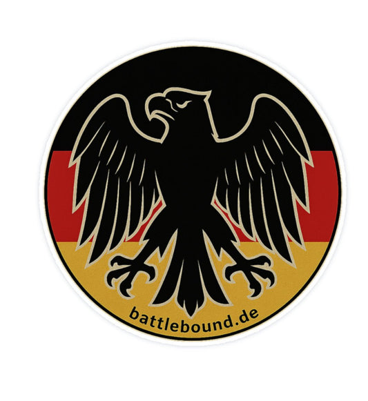 GER EAGLE - Sticker 5x5cm | Dark essentials - Battlebound.de